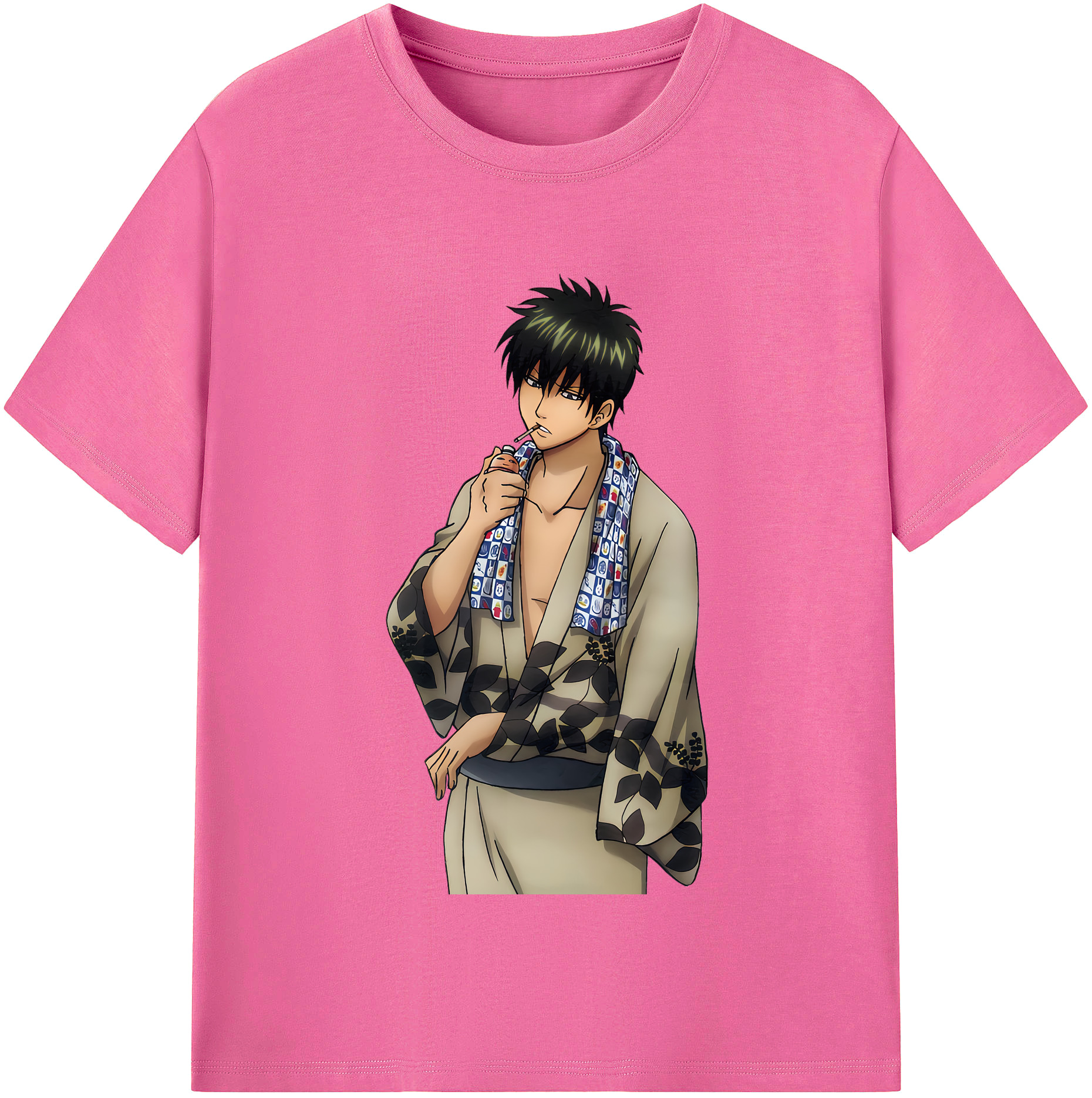 （画像用） ぎんたま 坂田銀時（さかたぎんとき） 神楽 志村新八（しむら しんぱち） GINTAMA Sakata Gintoki Kagura Shimura Shinpachi レディースカジュアルプリントTシャツ（綿100％）